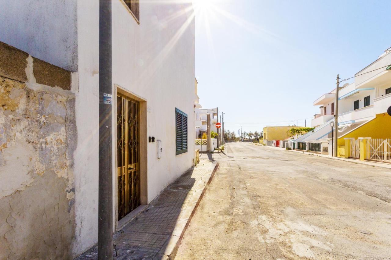 Appartamento Climatizzato A 30 M Dalla Spiaggia Con Vista Mare Torre Mozza Exterior foto